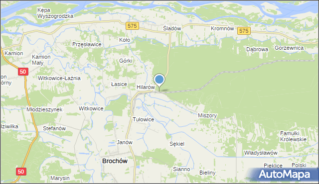 mapa Wilcze Tułowskie, Wilcze Tułowskie na mapie Targeo